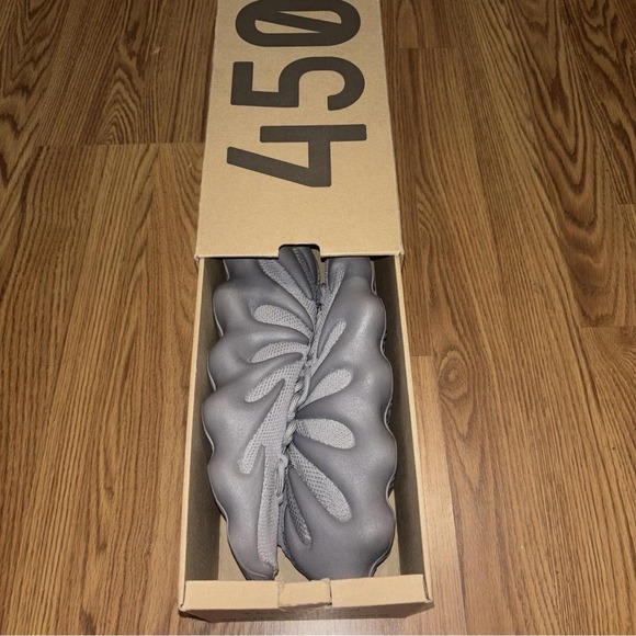 Adidas Yeezy 450 Shoes Mens Size 10 Gray Stogry Originals‎ Made Germany ID9446